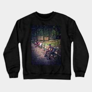 St Nicholas Park Harlem Manhattan NYC Crewneck Sweatshirt